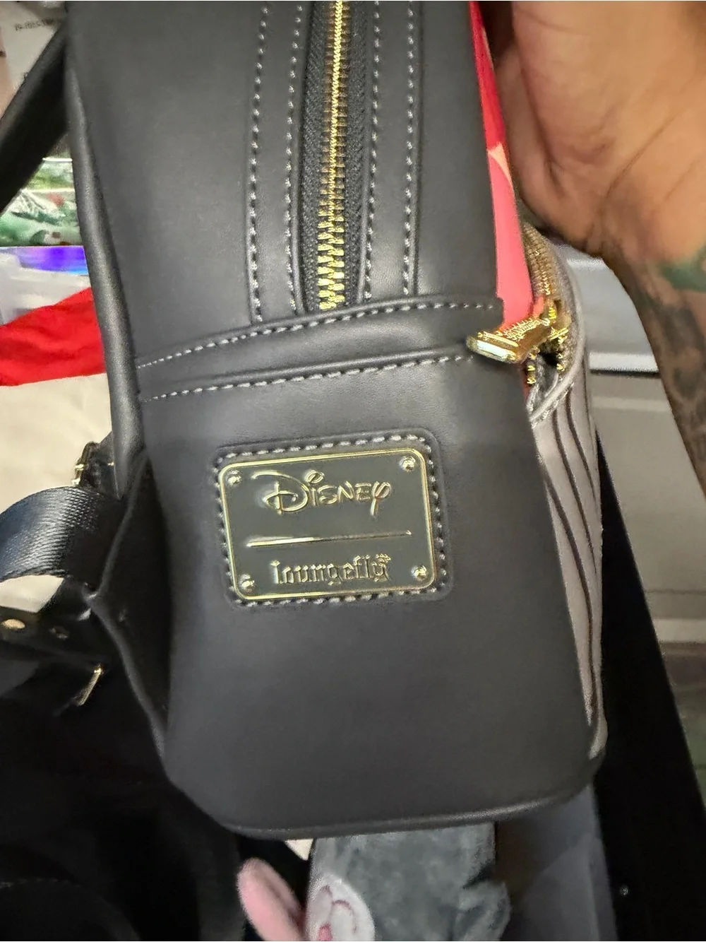 Disney x Loungefly Cinderella Villains Mini Backpack w/ zip around wallet.